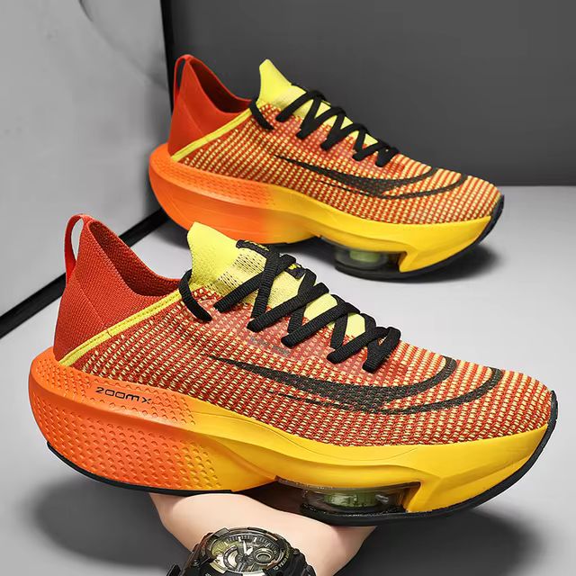 Marathon Air Cushion Men Sports Running Shoes Breathable Lightweight Women's Comfortable Athletic