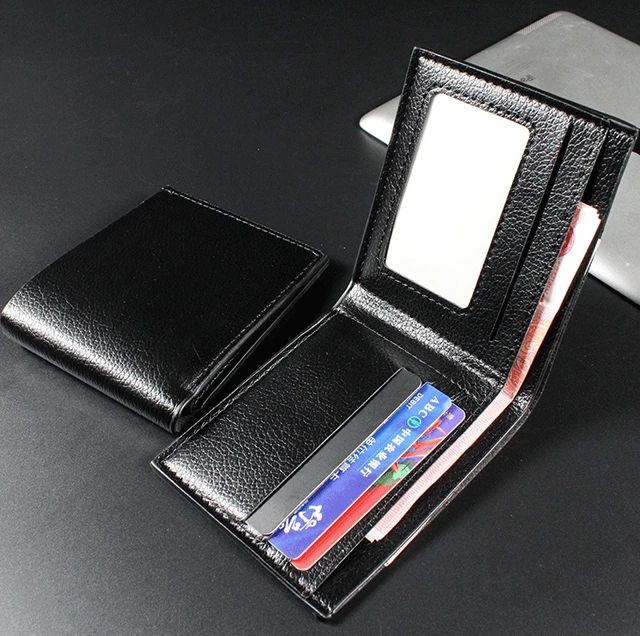 Leather Men Wallets Premium Product Real Cowhide Wallets