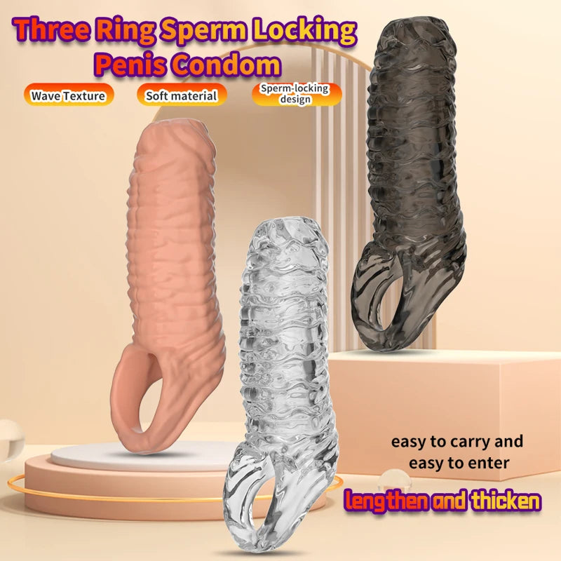 Cock Ring Penis Sleeve