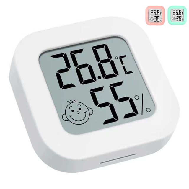 LCD Digital Thermometer Hygrometer Indoor Room Electronic Temperature Humidity Meter Sensor