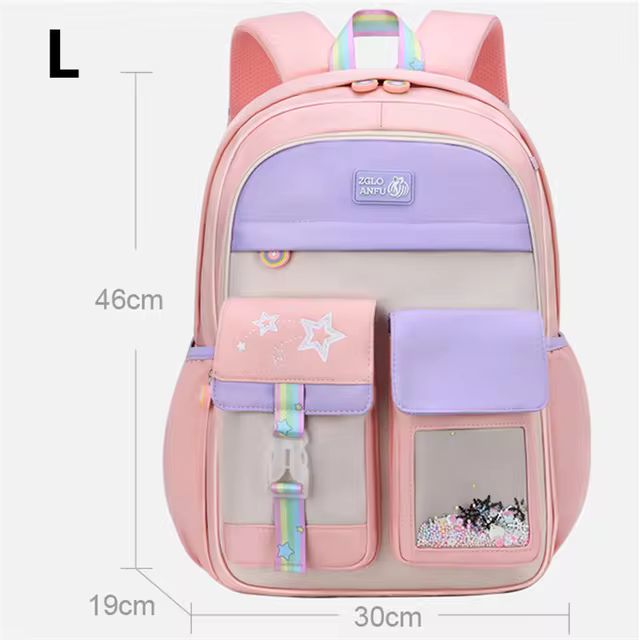 Children School Bags For Girls Kids Satchel Primary Orthopedic School Backpacks Princess