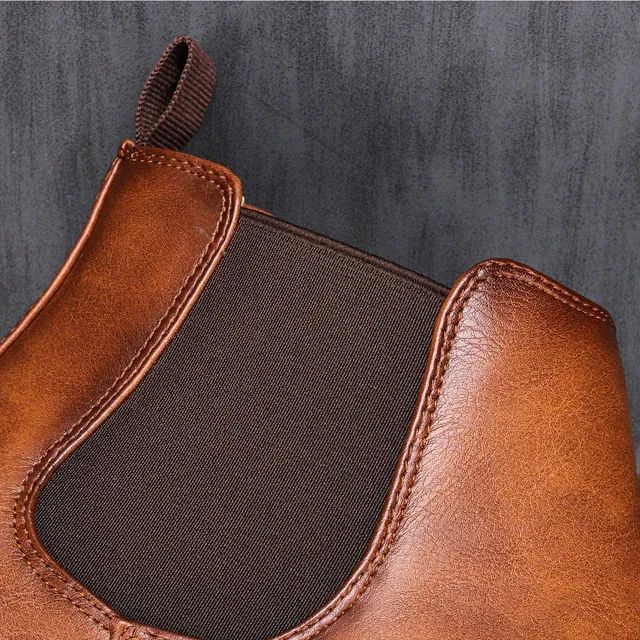 Men Chelsea Boots Brand Retro Comfortable 2023 Fashion Men Boots