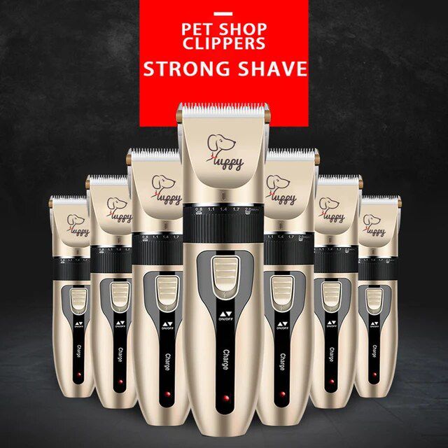 Dog Hair Clipper Pet Hair Trimmer Set Puppy Grooming Electric Shaver