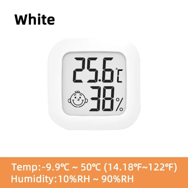 LCD Digital Thermometer Hygrometer Indoor Room Electronic Temperature Humidity Meter Sensor
