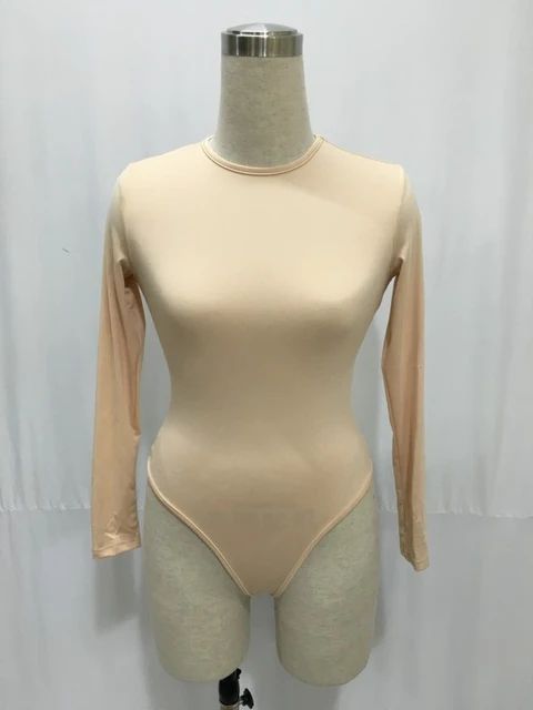 13 Colors Long Sleeve O Neck Casual Bodysuit Women Body Tops