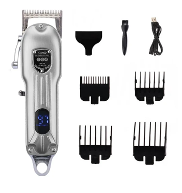 Professional Dog Hair Clipper All Metal Rechargeable Pet Trimmer Cat Shaver