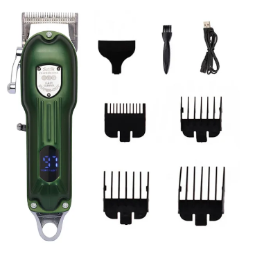 Professional Dog Hair Clipper All Metal Rechargeable Pet Trimmer Cat Shaver
