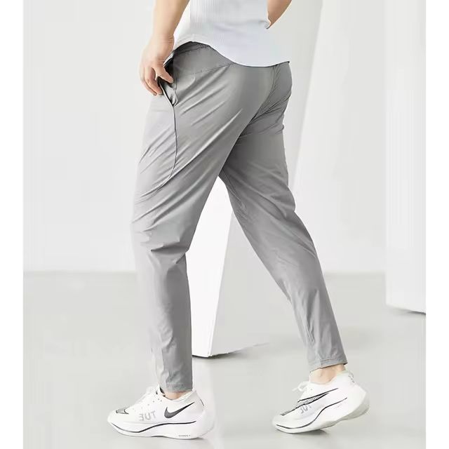 Running Pants Men Sportswear Elastic Jogging Sweatpants Gym Fitness Tight