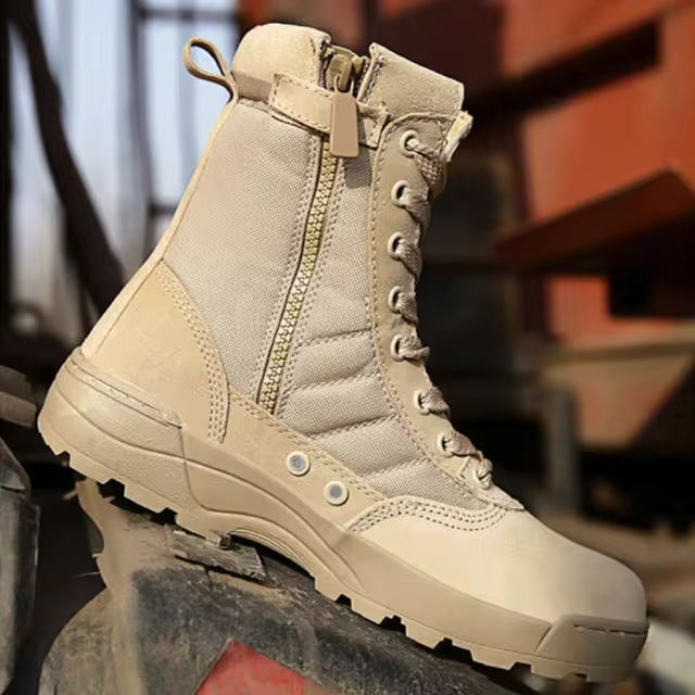 Tactical Boots Men Boots Special Force Desert Combat Boots Outdoor Hiking
