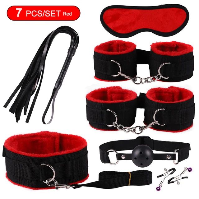 BDSM Bondage Sex Toys for Women sexy toys handcuffs for session Anal plug Vibrator female erotic