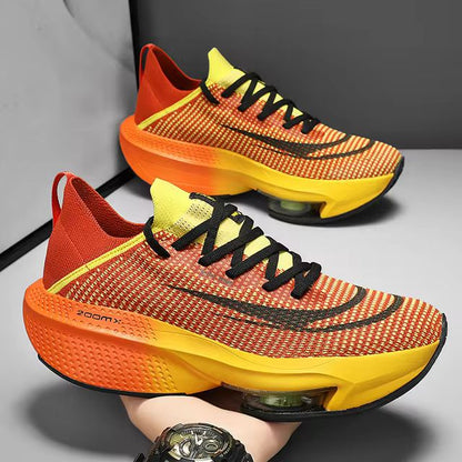 Marathon Air Cushion Men Sports Running Shoes Breathable Lightweight Women's Comfortable Athletic