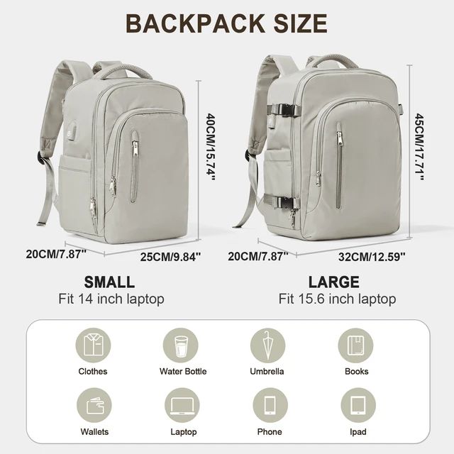Laptop Bag Travel Backpack for Women
