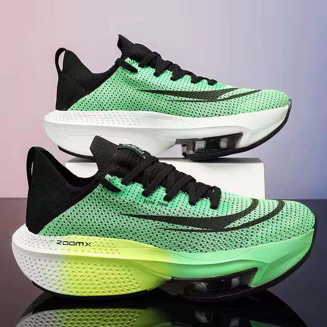 Marathon Air Cushion Men Sports Running Shoes Breathable Lightweight Women's Comfortable Athletic