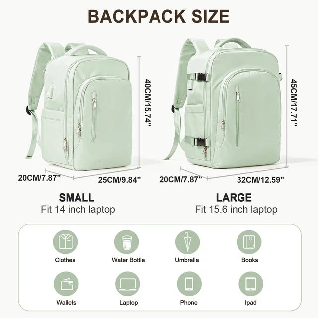Laptop Bag Travel Backpack for Women