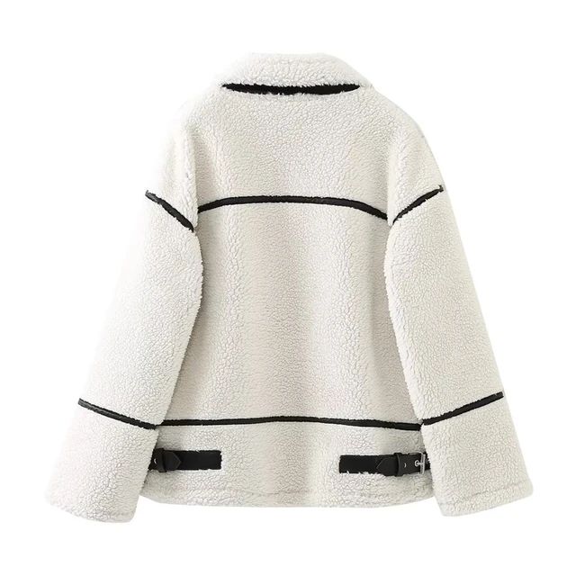 Autumn New Women's Wear European and American Style Casual Fur One Piece Lamb Wool