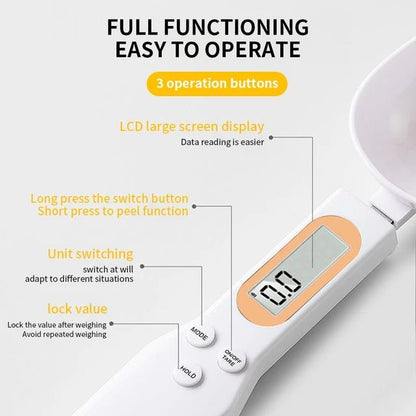 Electronic Kitchen Scale 500g 0.1g LCD Digital Measuring Food Flour Digital