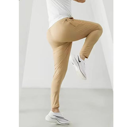 Running Pants Men Sportswear Elastic Jogging Sweatpants Gym Fitness Tight