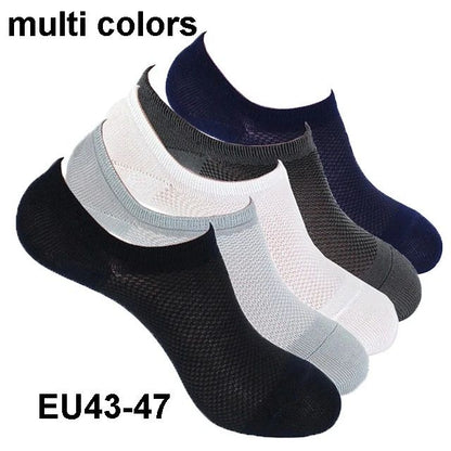 5 pairs/lot Socks Men women Socks Classic Male Brief BAMBOO fiber Cotton