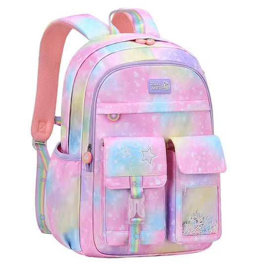 Children School Bags For Girls Kids Satchel Primary Orthopedic School Backpacks Princess