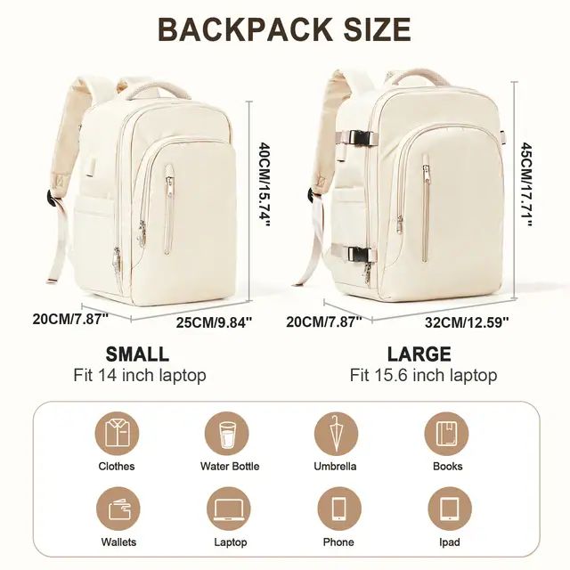 Laptop Bag Travel Backpack for Women