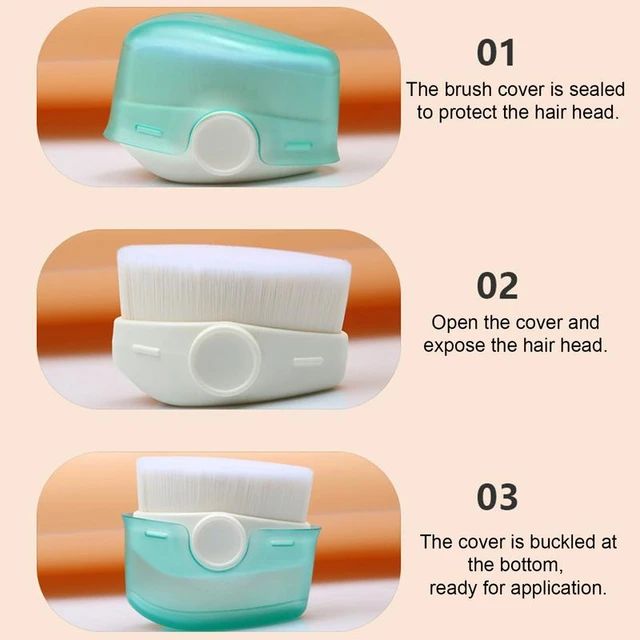 Sunscreen Applicator for Kids Suntan Lotion Applicator with Soft Bristles
