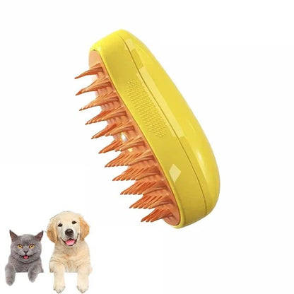 Cat Dog Steamy Brush Steam Brush Electric Sprayer for Massage Pet Grooming