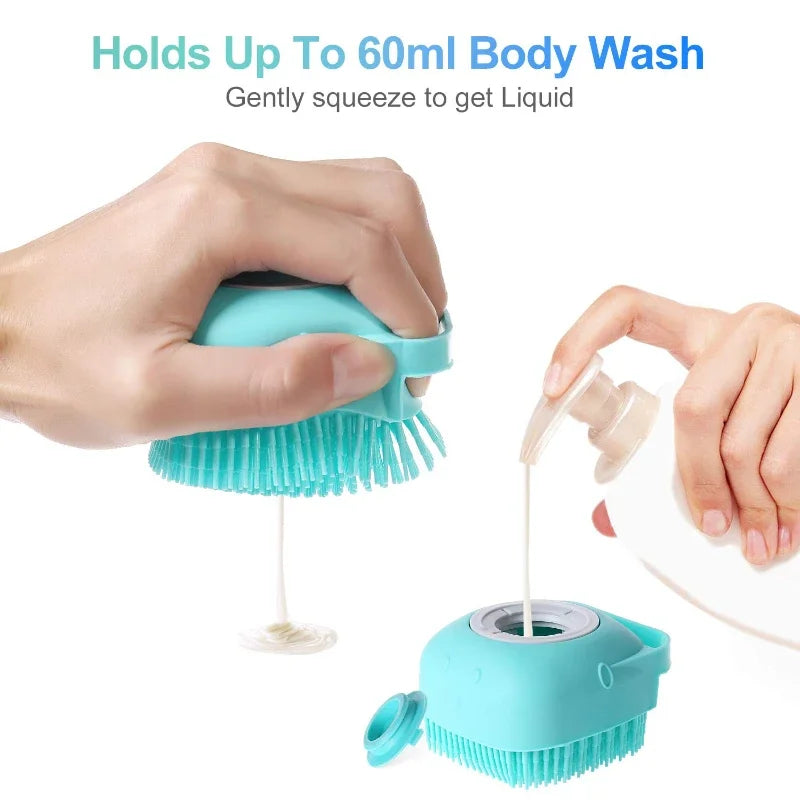 Dog Shampoo Brush - 2.7oz