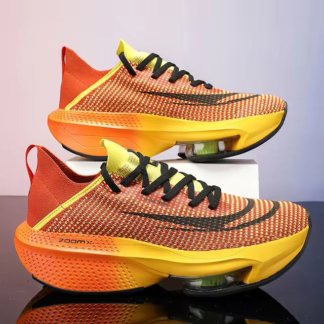 Marathon Air Cushion Men Sports Running Shoes Breathable Lightweight Women's Comfortable Athletic
