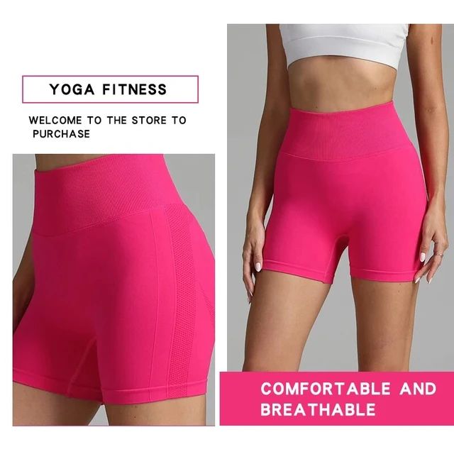 Women Shorts Seamless Sports Shorts For Women Cycling Jogging Fitness