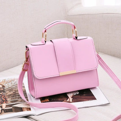 Hot Sale Flap Sling Shoulder Bags for Women Solid Color Crossbody Messenger