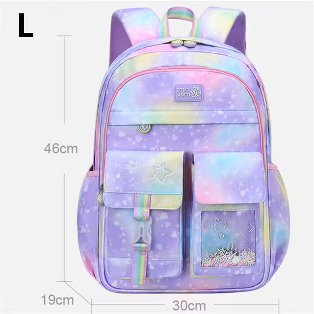 Children School Bags For Girls Kids Satchel Primary Orthopedic School Backpacks Princess
