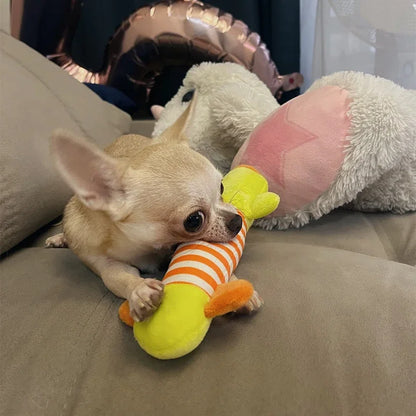 Squeak Bite Resistant Toys for Small & Large Dogs