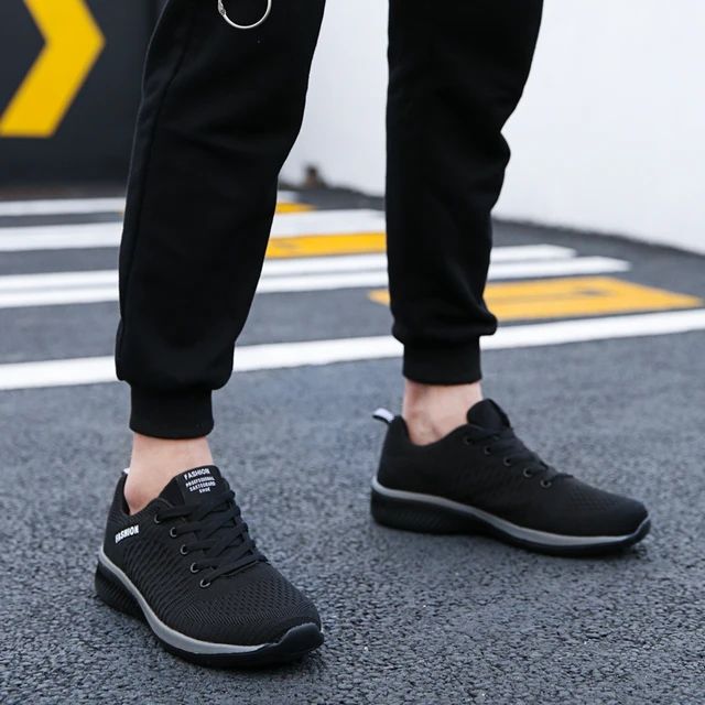 Athletic Shoes for Men Shoes Sneakers Black Shoes Casual Men Women Knit Sneakers