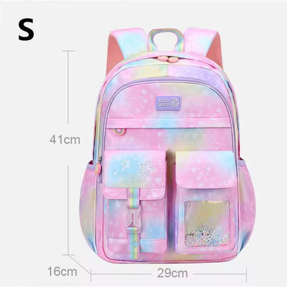 Children School Bags For Girls Kids Satchel Primary Orthopedic School Backpacks Princess