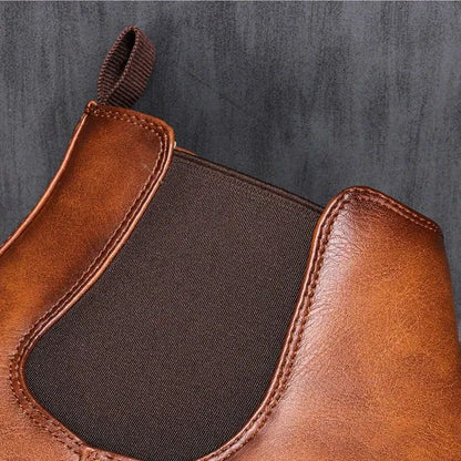 Men Chelsea Boots Brand Retro Comfortable 2023 Fashion Men Boots