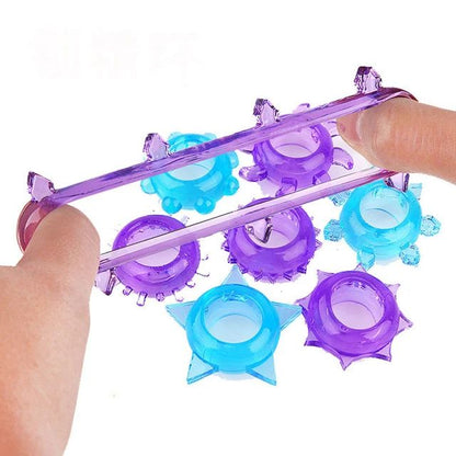 1PC Silicone Cock Ring Time Premature Ejaculation Delay Impotence Aid Erection Penis
