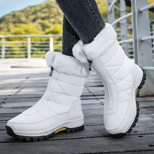 Winter Womens Snow Boots Non-Slip Outdoor Waterproof