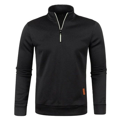 Men Sweatshirts Spring Thicker Pullover Half Zipper Pullover for Male Hoody