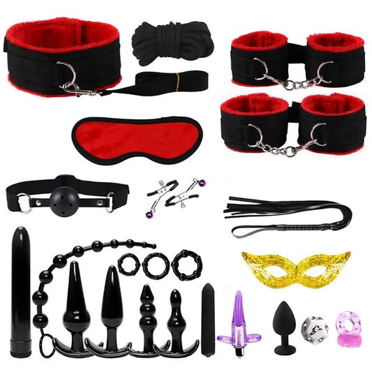 BDSM Bondage Sex Toys for Women sexy toys handcuffs for session Anal plug Vibrator female erotic