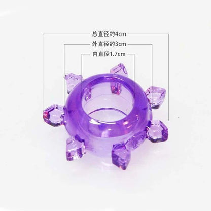 1PC Silicone Cock Ring Time Premature Ejaculation Delay Impotence Aid Erection Penis