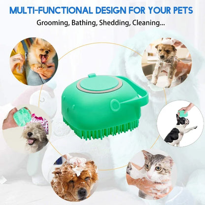 Dog Shampoo Brush - 2.7oz