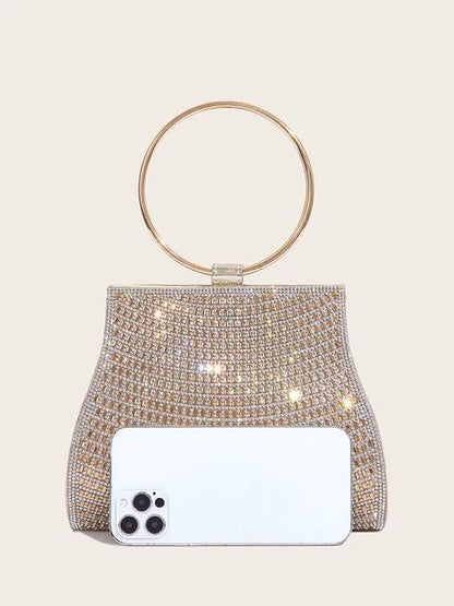 Women's Diamond Handbags EveninRhinestones g Bags Bridal Stones Clutch
