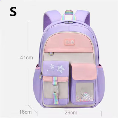 Children School Bags For Girls Kids Satchel Primary Orthopedic School Backpacks Princess