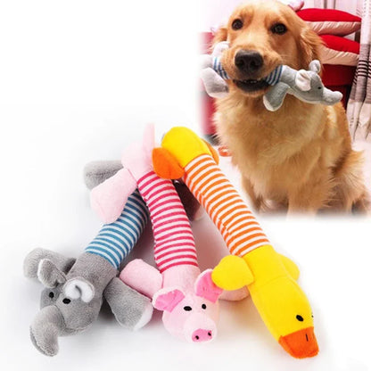 Squeak Bite Resistant Toys for Small & Large Dogs