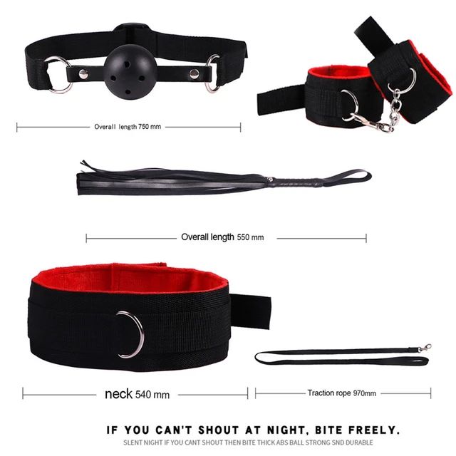 BDSM Bondage Sex Toys for Women sexy toys handcuffs for session Anal plug Vibrator female erotic