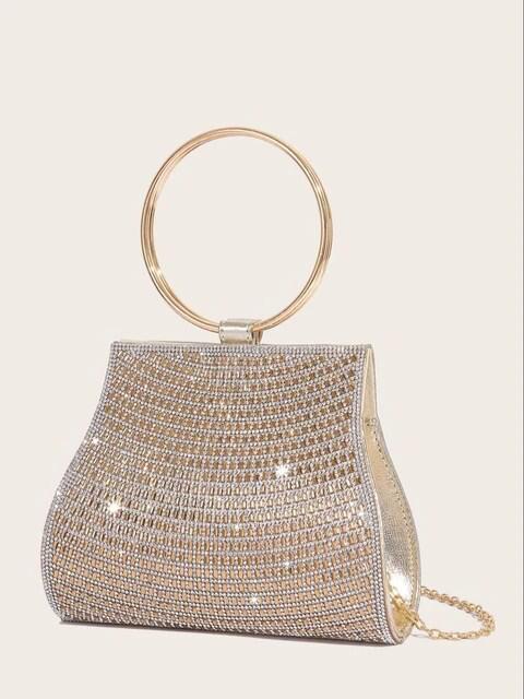 Women's Diamond Handbags EveninRhinestones g Bags Bridal Stones Clutch
