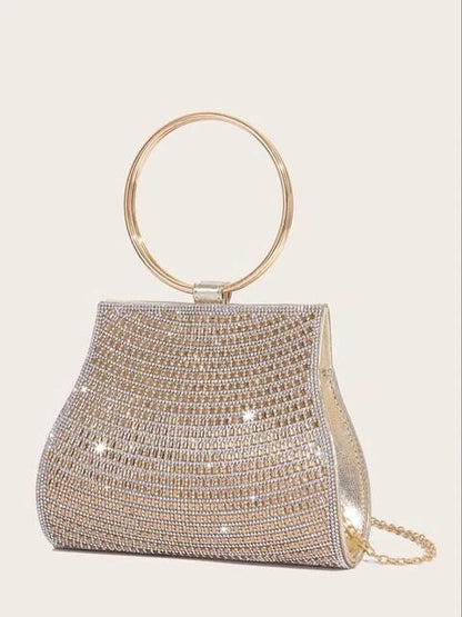 Women's Diamond Handbags EveninRhinestones g Bags Bridal Stones Clutch
