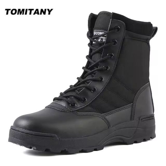 Tactical Boots Men Boots Special Force Desert Combat Boots Outdoor Hiking