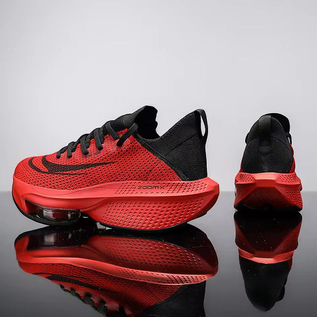 Marathon Air Cushion Men Sports Running Shoes Breathable Lightweight Women's Comfortable Athletic