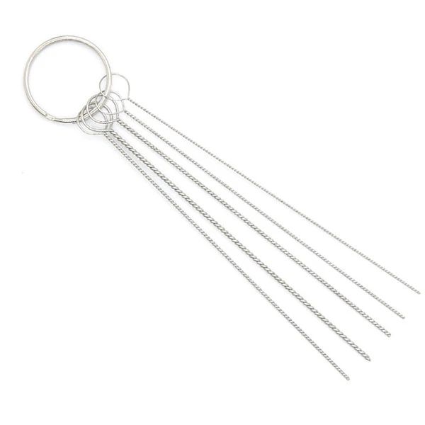 Carburetor Cleaning Tool Carbon Dirt Jet Remove Brushes Needles for Car